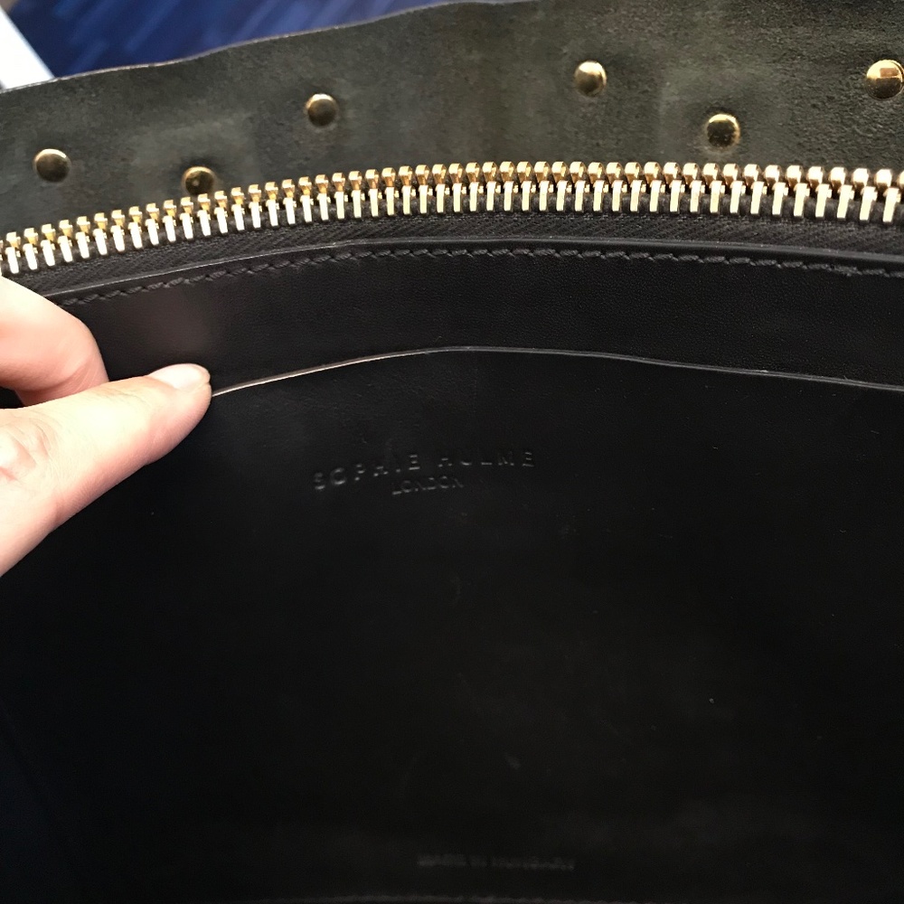 SOPHIE HULME Matte Square Albion Tote Vguc - Picture 8 of 8